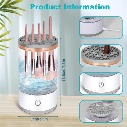 Automatic Makeup Brush Cleaner Machine