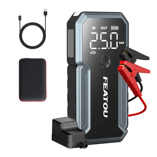 Car Emergency Power Supply 3000A Peak，12V Auto Battery Booster