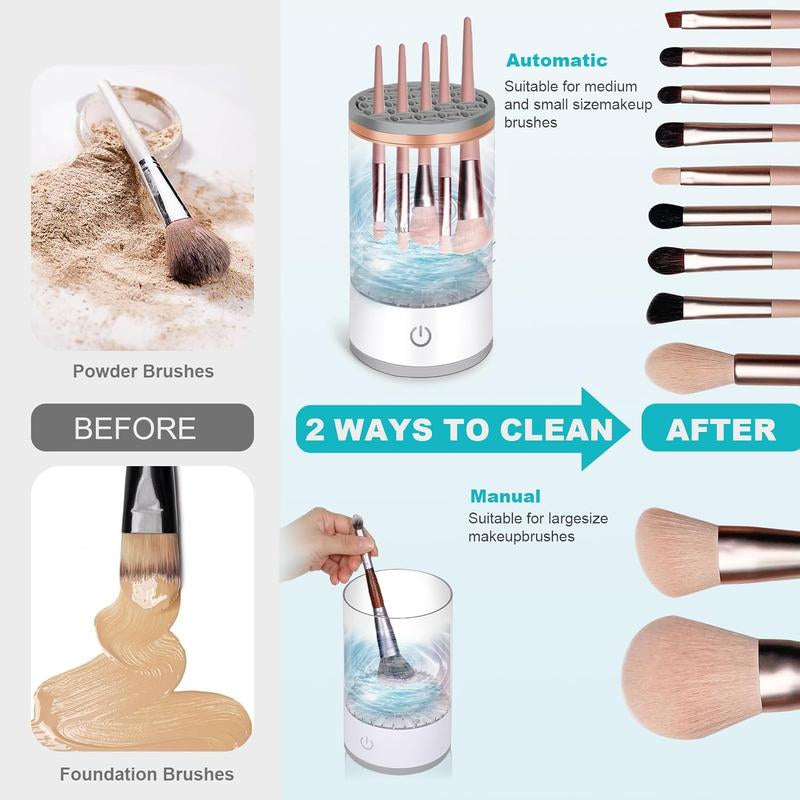 Automatic Makeup Brush Cleaner Machine