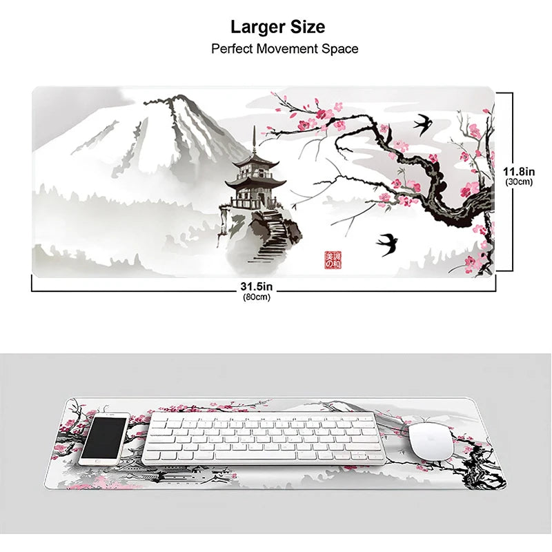 New Sakura themed Large Mouse Pad 