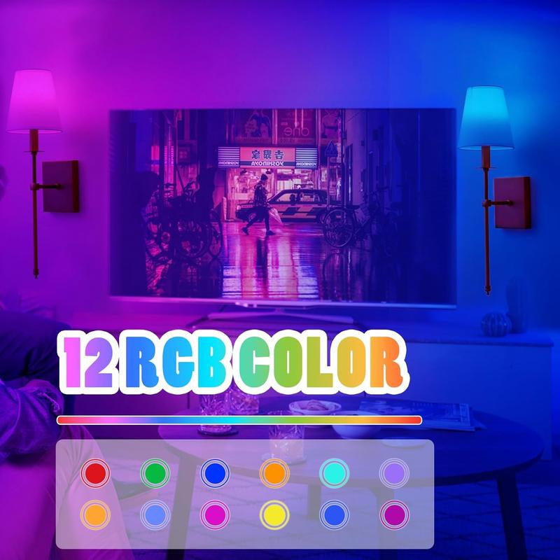 Battery operated, Color Changing LED Wall Lamps